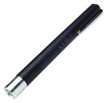 ANSMANN Lampe stylo PLC15B (1 pce) – Lampe de poche stylo parfaite pour éclairer les surfaces difficile d'accès (pont élévateur, atelier, etc.) – Penlight avec clip de fixation pour poche