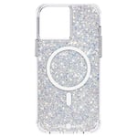 CASE-MATE - Twinkle - Coque MAGSAFE pour iPhone 13 - Éléments réfléchissants - Compatible avec Les Accessoires et Le Chargement MAGSAFE - Protection Contre Les Chutes de 3 m - 6,1" - Stardust