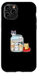 Coque pour iPhone 11 Pro Cat Antidepressant Serotonin Booster T-Shirt.