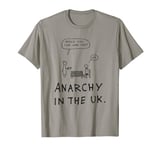 Anarchy in the UK Funny Tea Refusal Comic T-Shirt