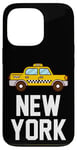 Coque pour iPhone 13 Pro New York City Graphic Tees - Cool New York City Funny Taxi