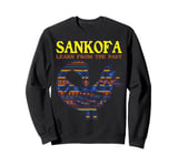 Learn From The Past Sankofa Bird African Symbol Adinkra Sweatshirt