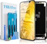 Fhd Écran Pour Iphone 11 Pro Max 6,5"" 3d Tactile Lcd Ecran Di Remplacement Vitre Tactile Avec Kit De Réparation