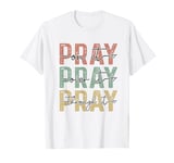 Pray On It Pray Over It For Christian Church Prayer Groups T-Shirt