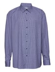 Eton Classic Fit Business Casual Brighton Shirt Blå