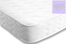 Starlight Beds Single Mattress Memory Foam with Springs - Comfortable Sleep