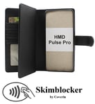 Skimblocker HMD Pulse Pro / Pulse Plus XL Plånboksfodral (Svart)