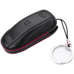 Voiture en Cuir Smart Remote Key Fob Case Holder Cover Protectior pour Model X / S