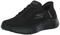 Skechers Femme Go Walk Flex Hands Free Slip-ins-Grand Entry Basket, Noir, 39 EU Large