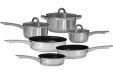 ?- SET INDUCTION INOX 9 PIECES ****