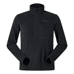 Berghaus Men's Prism Polartec Interactive Fleece Jacket | Added Warmth | Smart Fit | Durable Design, Black, M