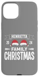 iPhone 15 Plus Celebrating 2024 Family Christmas - Henrietta Christmas Case