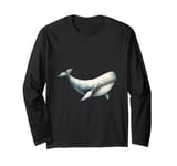 Great Whale / Blue Whale / Sea Mammal / Giant Whale Gift Long Sleeve T-Shirt