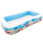 Intex - 58485NP - Piscinette Rectangulaire Tropical