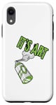 Coque pour iPhone XR Graffiti Spray Can It Art Peinture Design Tag Wall Hochet Life