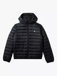 Quiksilver Kids' Scaly Puffer Jacket, Black