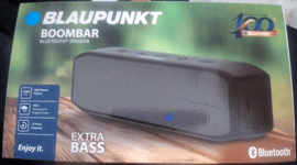 BLAUPUNKT BOOMBAR - Bluetooth Speaker. 20W. IPX6 Waterproof.12 hrs.Fast dispatch