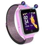 PTHTECHUS Montre Intelligente pour Enfant, 1,54 ", 24 Jeux, podomètre, MP3, Musique, Appareil Photo, Lampe de Poche, pour garçon et Fille, Cadeau