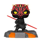 Star Wars Rouge Saber Series Darth Maul Gitd Exclusive Pop #521 Vinyl Figurine