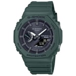 Casio Men Analogue-Digital Quartz Watch with Plastic Strap GA-B2100-3AER