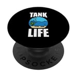 Tank Life Aquatic Nature Ocean Vibes PopSockets Adhesive PopGrip