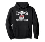 Soft Dog Catcher Costume Dalmatian Dog Lover Easy Family Pullover Hoodie