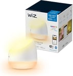 WiZ Squire Portable Colour [ UK Plug] Smart Dimming LED, Connected WiFi Works with Alexa, Google Assistant & HomeKit, App Control for Home Indoor Lighting, Livingroom, Bedroom, Energy Monitoring