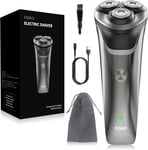 DOAO Electric Razor for Men, 2024 Upgraded Mens Electric Shavers for Men 2 in 1