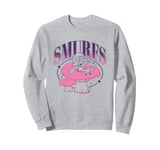 The Smurfs Smurfblossom Enjoying Nature Distressed Sweatshirt