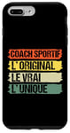 Coque pour iPhone 7 Plus/8 Plus Coach Sportif L' Original Cadeau Entraîneur De Sport Vintage