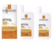 2x50ml La Roche- Posay Anthelios SPF50+ Ultra Protection Invisible Fluid Cream