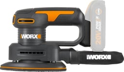 Worx-Sliper Trådløs Orbitalsliper 20V, 12000 Rpm, Uten Batteri - Solo