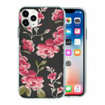 For Apple Iphone 11 Pro Silicone Case Floral Flower Pattern - S6719