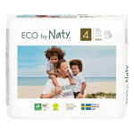 Naty - Ekologiska Blöjbyxor / Pull on Pants Stl. 4 (8-15 kg), 22 st
