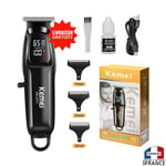 Tondeuse à barbe sans fil rechargeable avec écran rechargeable USB km-2273