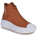 Converse Höga sneakers CHUCK TAYLOR ALL STAR MOVE PLATFORM TORTOISE Brun dam