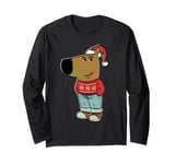 Chill Guy - My New Character Meme Christmas Chill Guy Long Sleeve T-Shirt