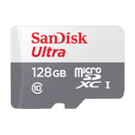 SANDISK Minneskort MicroSDXC Ultra 128GB 100MB/s Class10