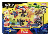 Heroes of Goo Jit Zu Minis Marvel Mega 8 Pack Toy New With Box