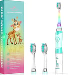 Kids Electric Toothbrush, Childrens Battery Tooth Brush with Timer Operated by