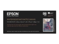 Epson - Matt - Rulle (43,2 cm x 12,2 m) 1 rulle (rullar) kanvaspapper - för SureColor P5000, P800, SC-P10000, P20000, P5000, P7500, P900, P9500