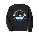 Jingle All The Way To Finland - Finnish Christmas Travel Sweatshirt