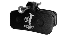 Paires de plaquettes black rider pour shimano xt 4p slx saint zee semi metallique  agressif