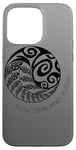 iPhone 15 Pro Max New Zealand Rugby - Maori Inspired Kiwi & Silver Fern Case