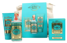 4711 Original Men Eau De Cologne Premium Giftset Shower Gel, Aftershave & Tissue