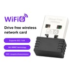 Carte réseau WiFi 6 USB,clé USB 2.4GHz,adaptateur Wi-Fi,stérilisation 11b/g/n/ax pour PC,ordinateur portable,ordinateur de bureau