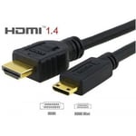 HDMI lead for Olympus µ TOUGH-3000 Digital Camera - Gold Plated - High Defini...