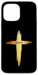 Coque pour iPhone 13 Pro Max Croix chrétienne « God is Faithful For All Seasons » pour homme et femme