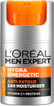 L'Oréal Men Expert Hydra Energetic Anti-Fatigue Moisturiser 50ml Men's Skincare