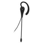 Single Ear Headset With Microphone Wired Noise Cancelling Lightweight Monaur GF0